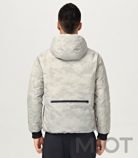 Куртка Xiaomi Uleemark double-sided wear men's down jacket White-Black M